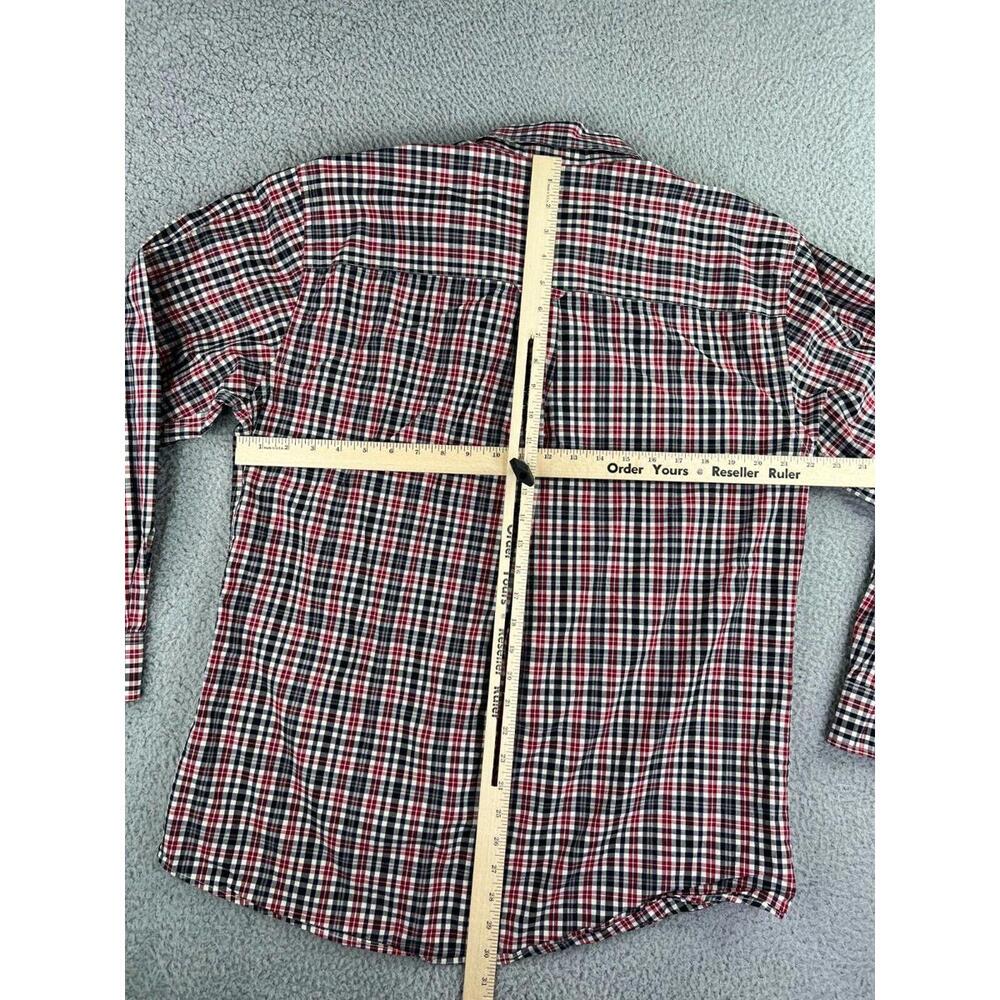 Pendleton Metro Button Down Long Sleeve Shirt Red… - image 8